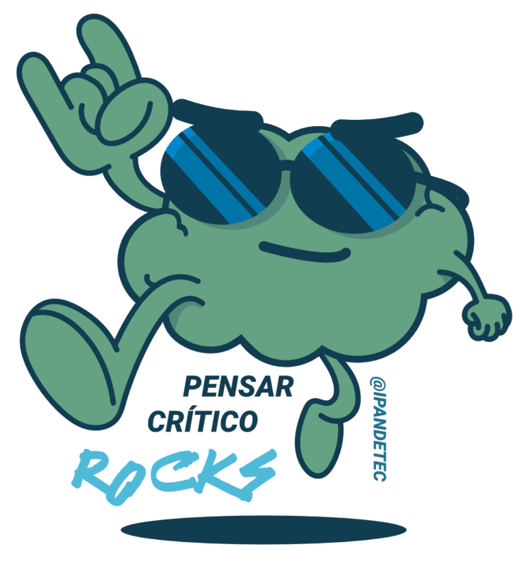 Sticker JIED Pensar Crítico Rocks